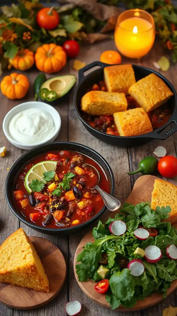 hearty vegan chili recipe