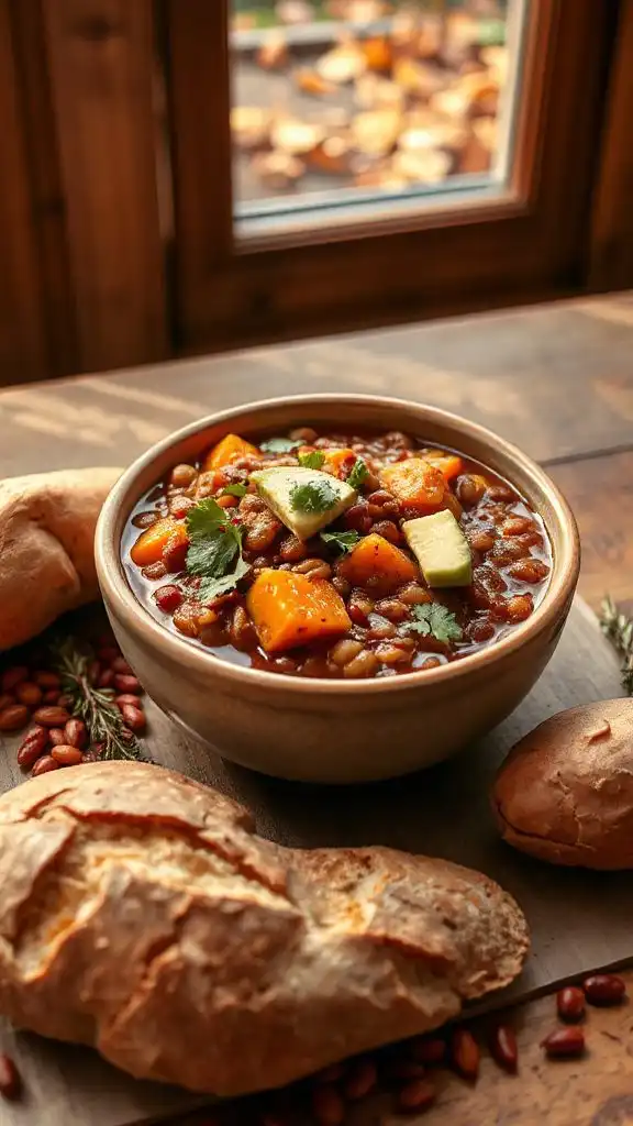 hearty vegan chili recipe