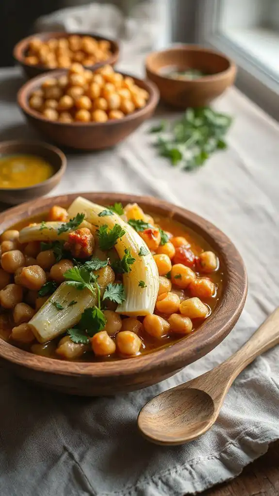 hearty vegan fennel stew