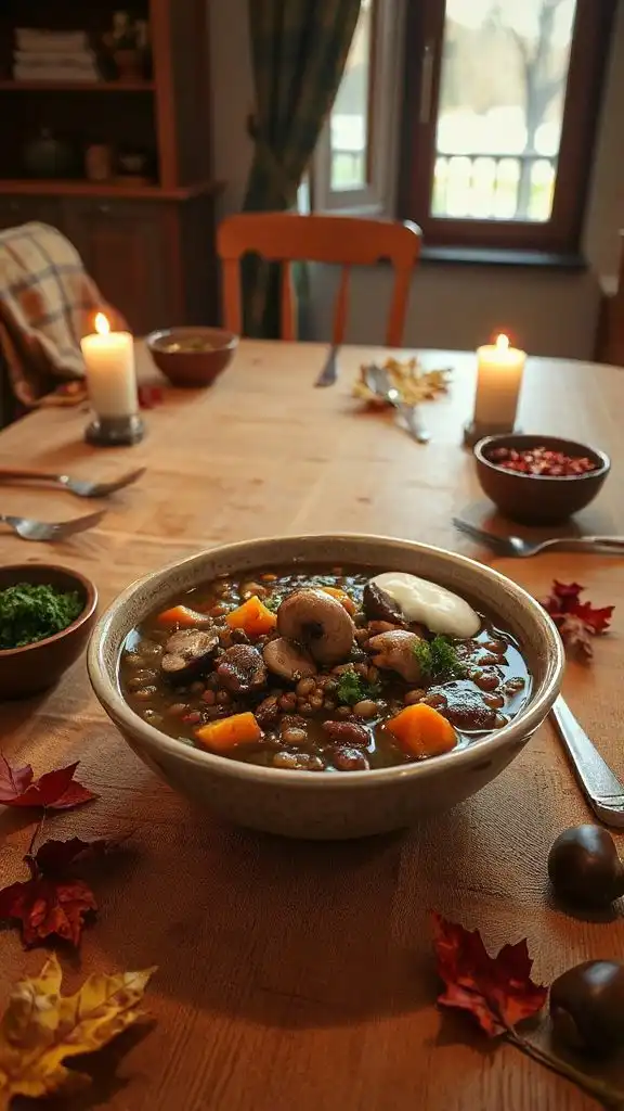 hearty vegan lentil stew