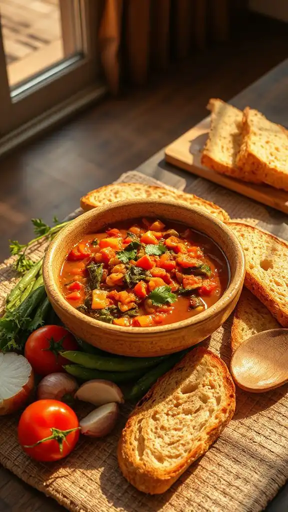 hearty vegan lentil stew