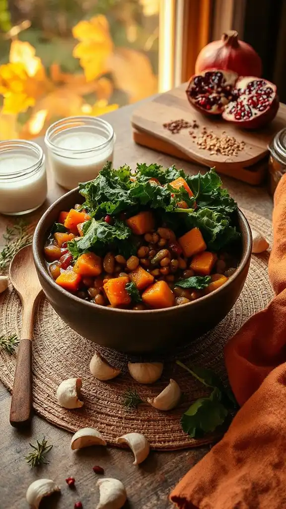 hearty vegan lentil stew