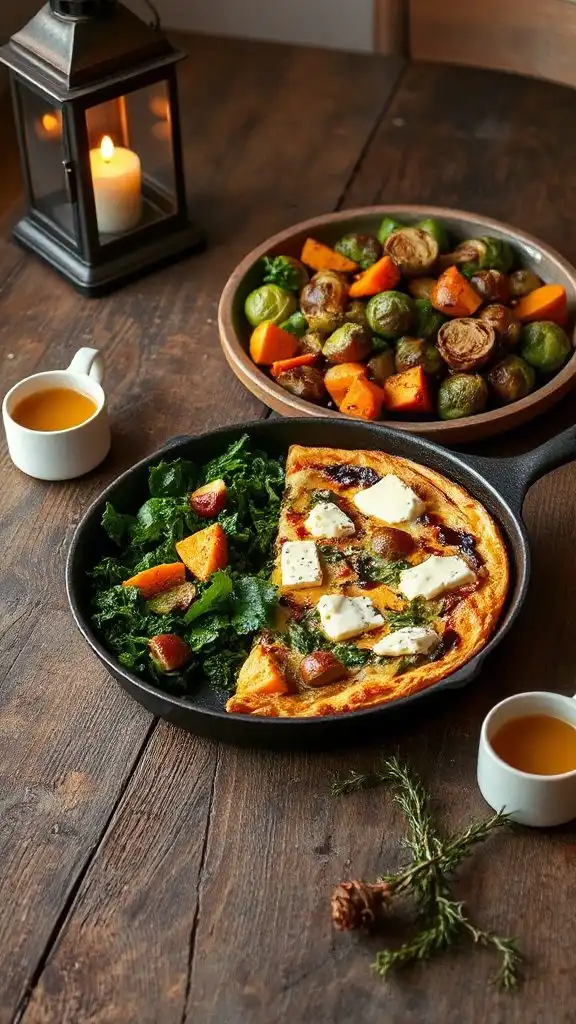 hearty vegetable and greens frittata hearty vegetable and greens frittata