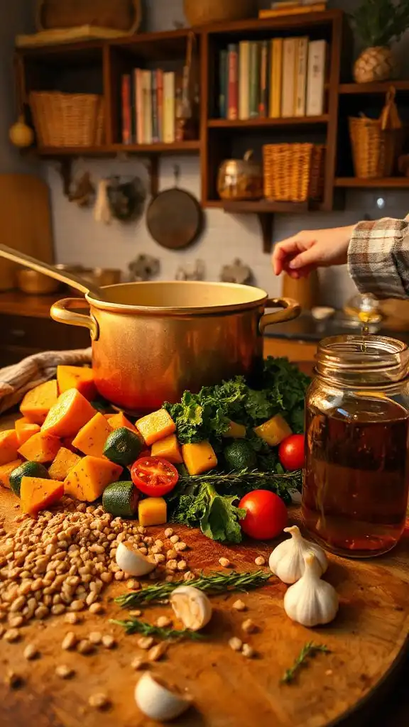 hearty vegetable barley soup