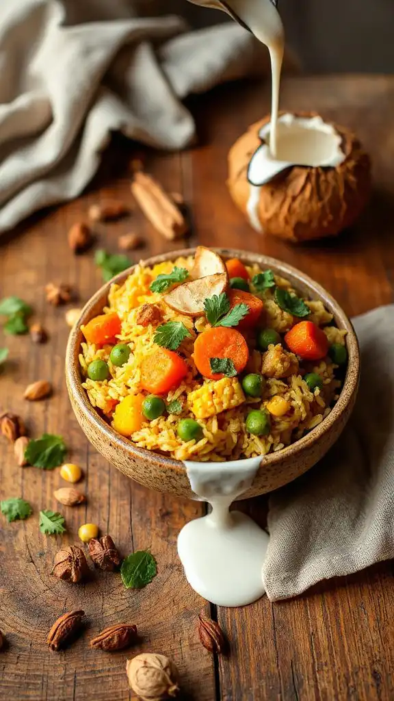 hearty vegetable biryani recipe