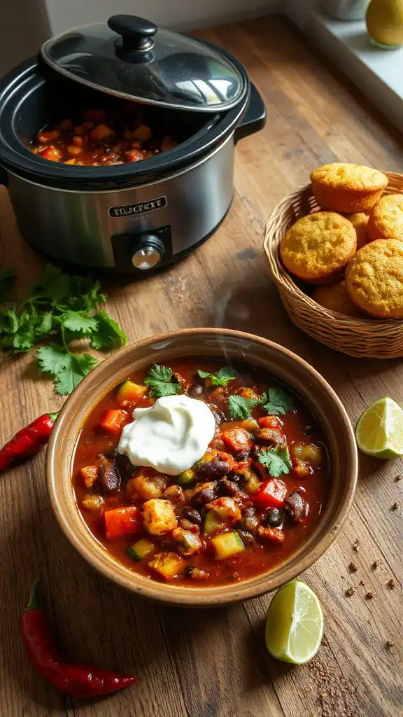 hearty vegetable chili recipe hearty vegetable chili recipe