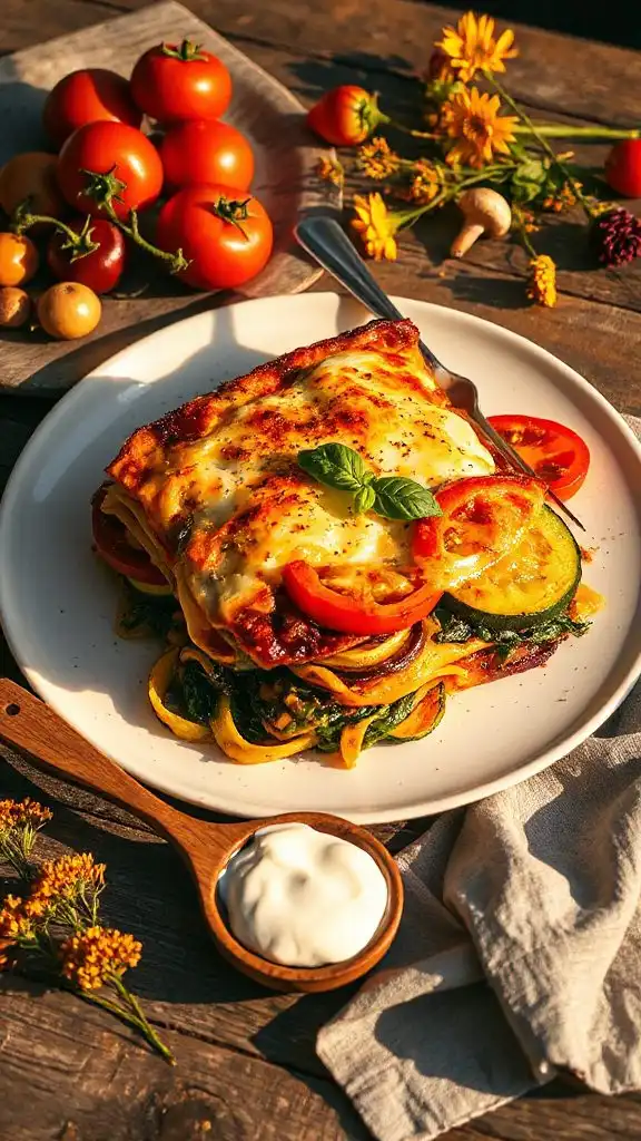 hearty vegetable lasagna recipe hearty vegetable lasagna recipe