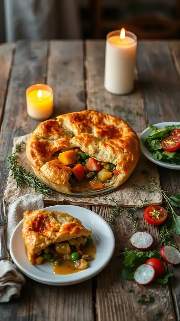 hearty vegetable pot pie