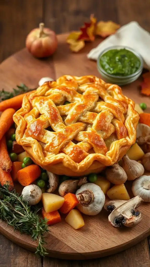 hearty vegetable pot pie