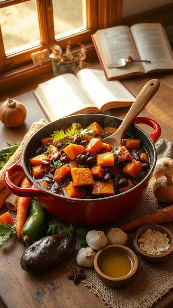 hearty vegetarian autumn stew