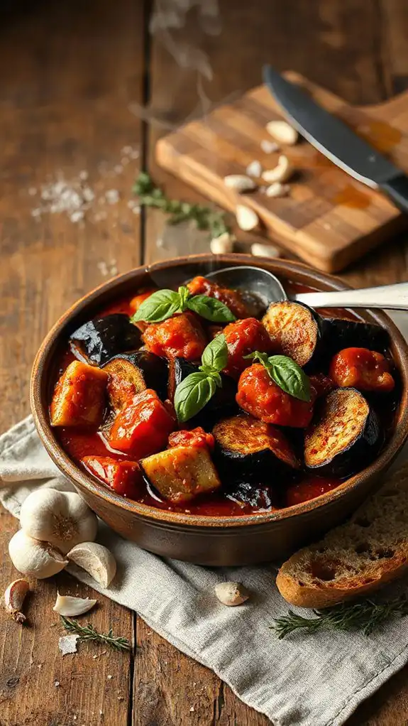 hearty vegetarian bake recipe