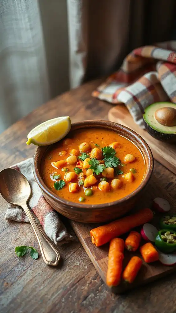 hearty vegetarian chickpea stew