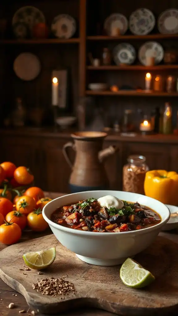 hearty vegetarian chili recipe