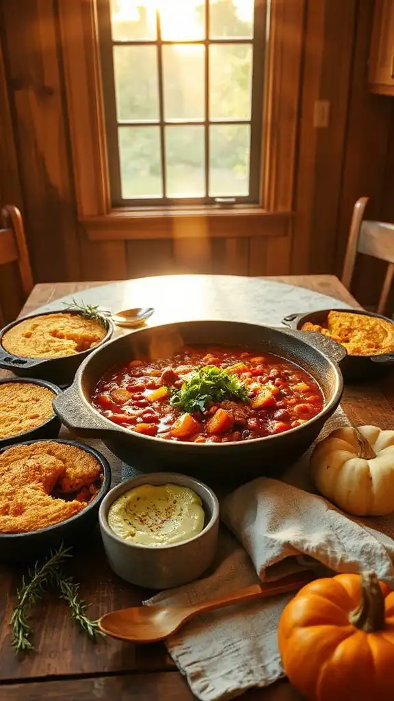 hearty vegetarian chili recipe