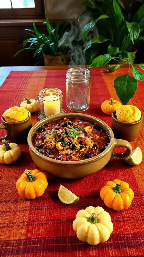 hearty vegetarian chili recipe