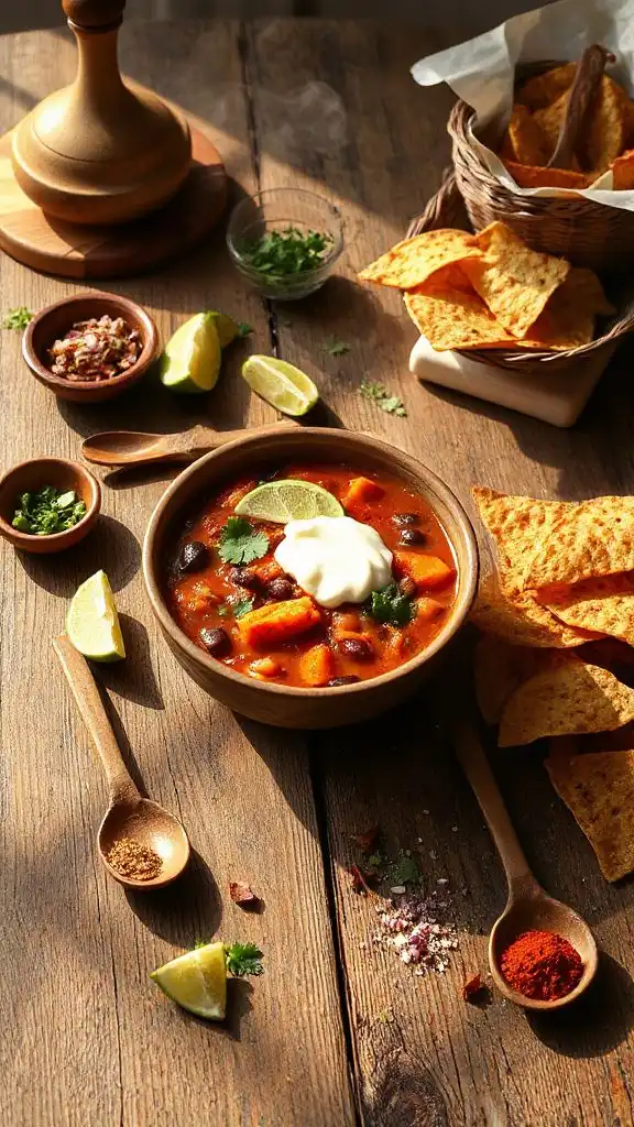 hearty vegetarian chili recipe