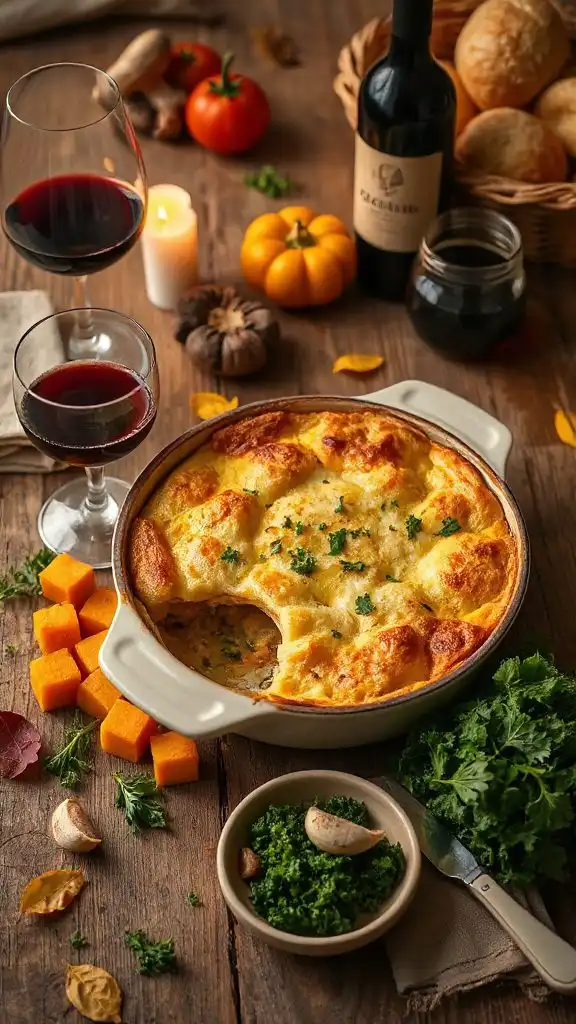 hearty vegetarian comfort dish