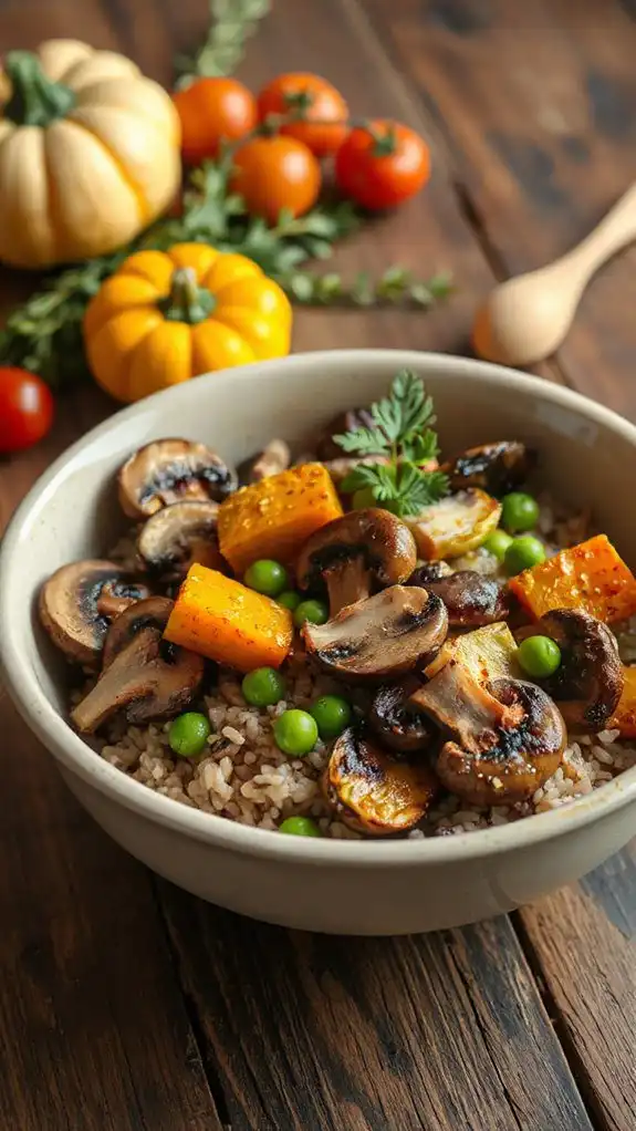 hearty vegetarian comfort meal