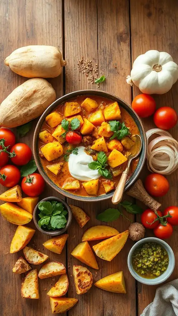 hearty vegetarian curry recipe
