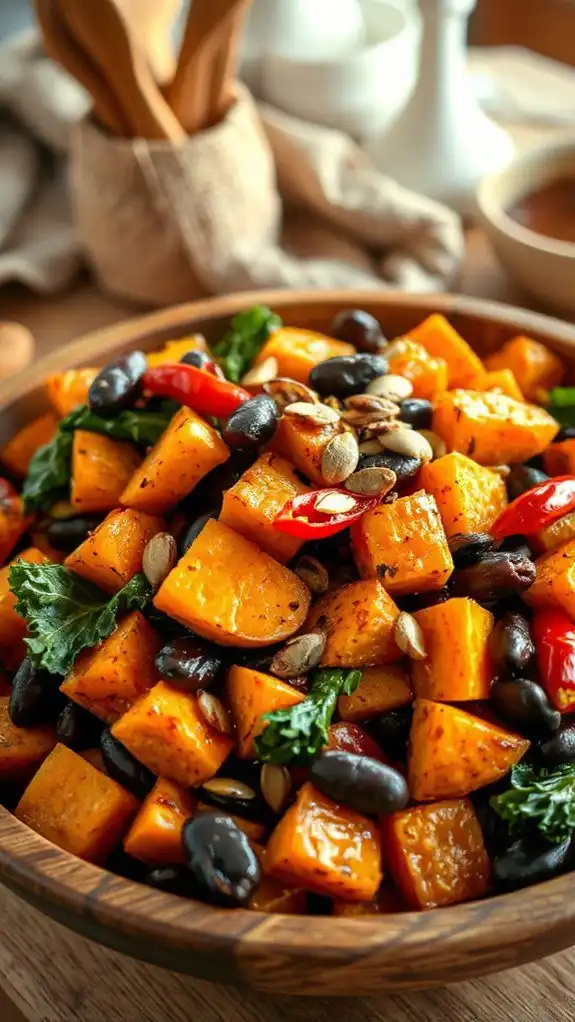 hearty vegetarian fall dish