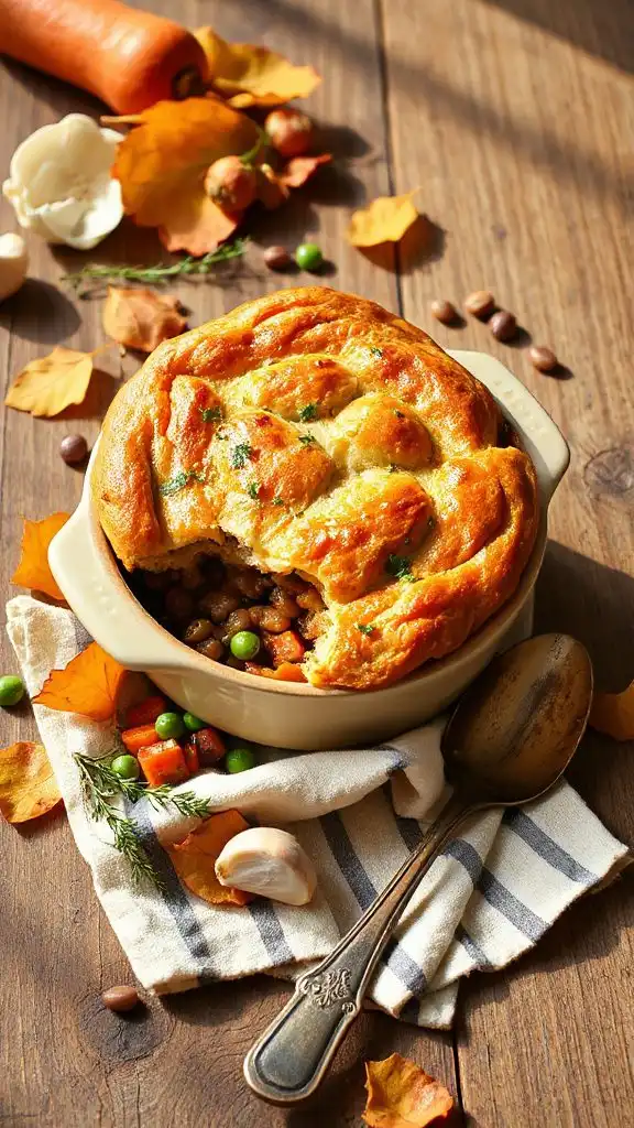 hearty vegetarian lentil pie hearty vegetarian lentil pie