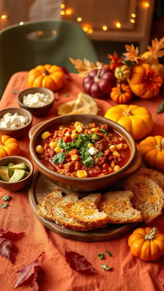 hearty vegetarian quinoa chili