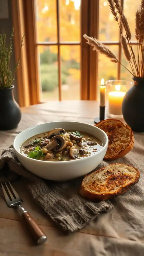 hearty vegetarian stroganoff recipe