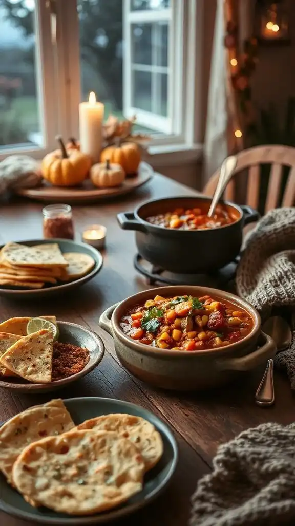 hearty vegetarian sweet potato chili