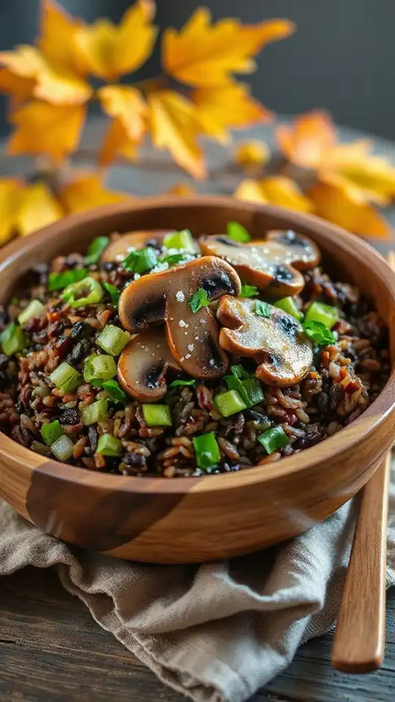hearty wild rice salad