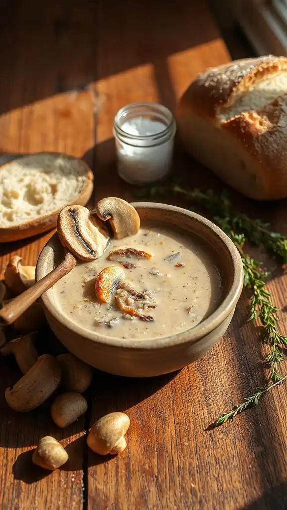 hearty wild rice soup
