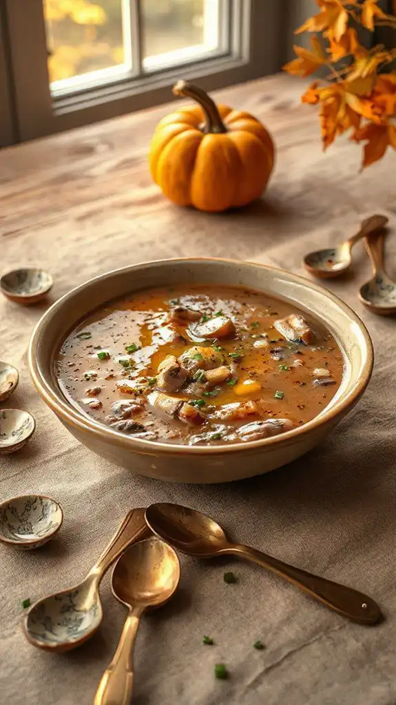 hearty wild rice soup