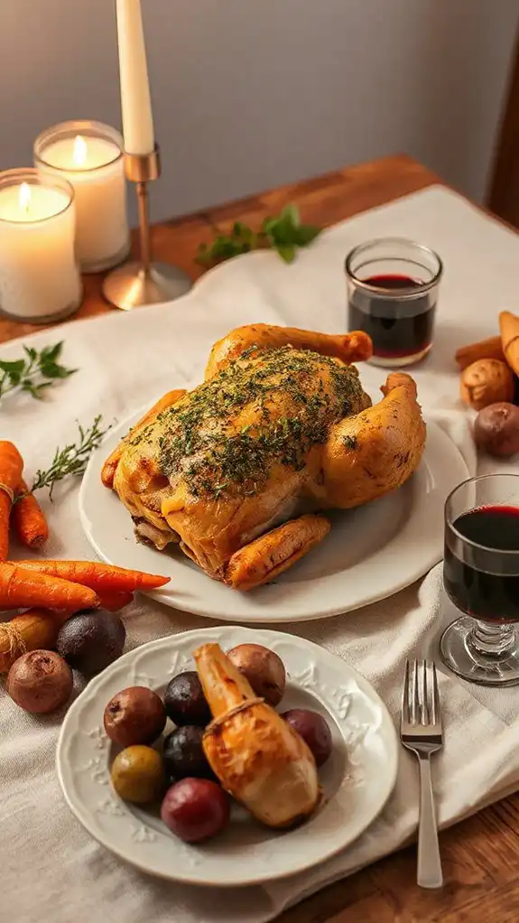herb crusted chicken dinner herb crusted chicken dinner