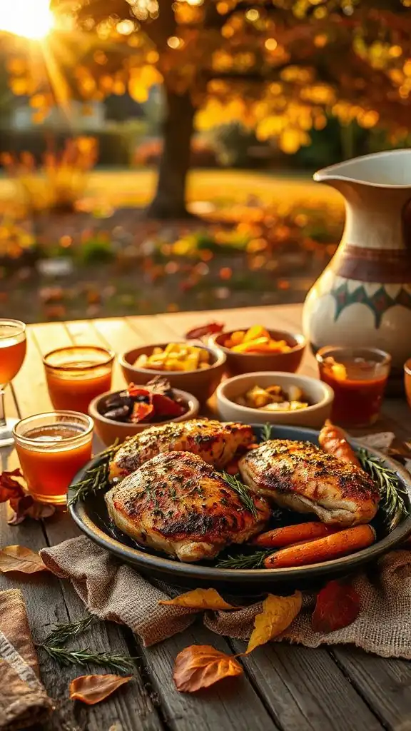 herb crusted chicken thighs recipe