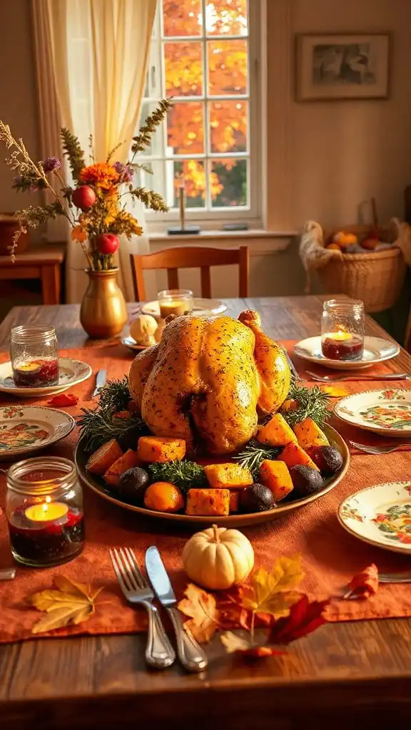 herb crusted roast chicken recipe