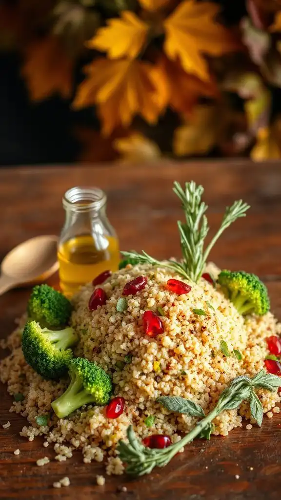 herb infused quinoa salad recipe