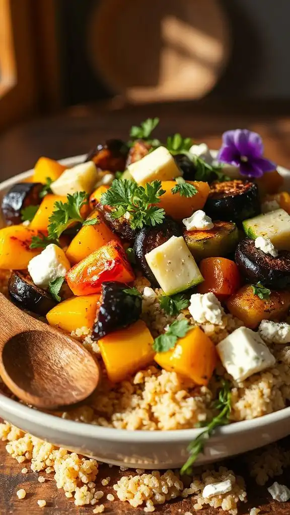 herb infused quinoa vegetable salad herb infused quinoa vegetable salad