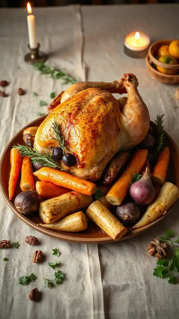 herb infused roasted chicken vegetables herb infused roasted chicken vegetables