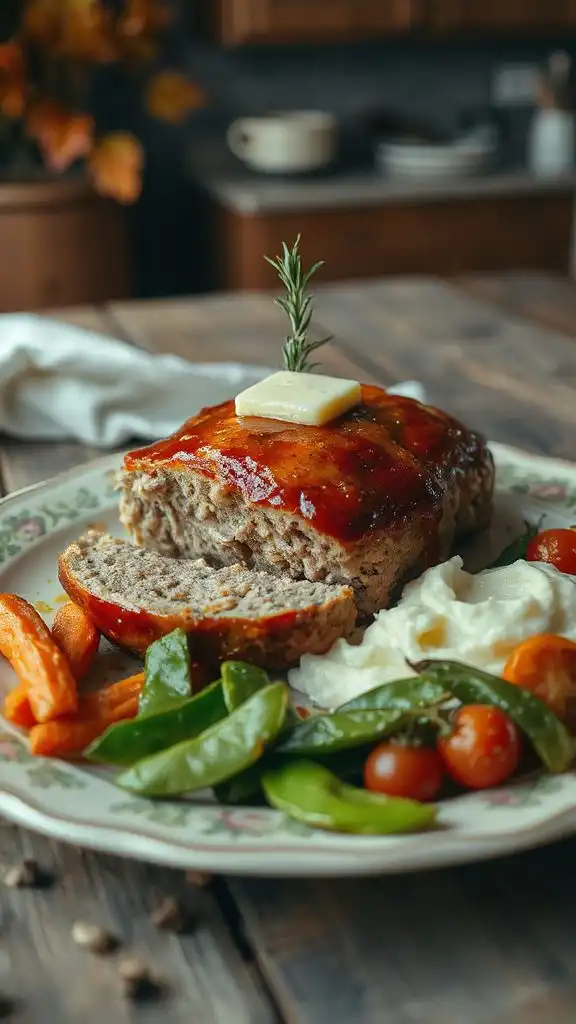 herb infused turkey meatloaf recipe