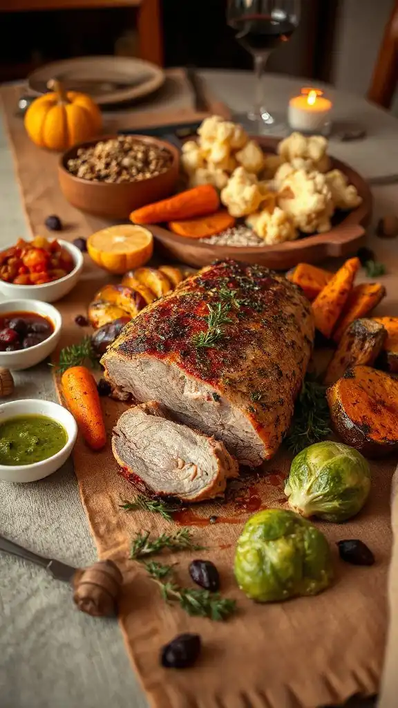 herb roasted pork tenderloin