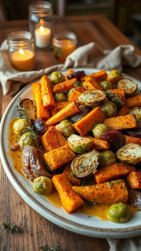 herbed roasted vegetables vinaigrette