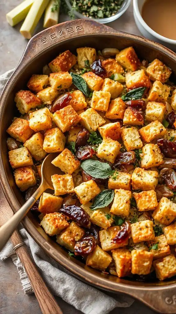 herbed stuffing bake recipe