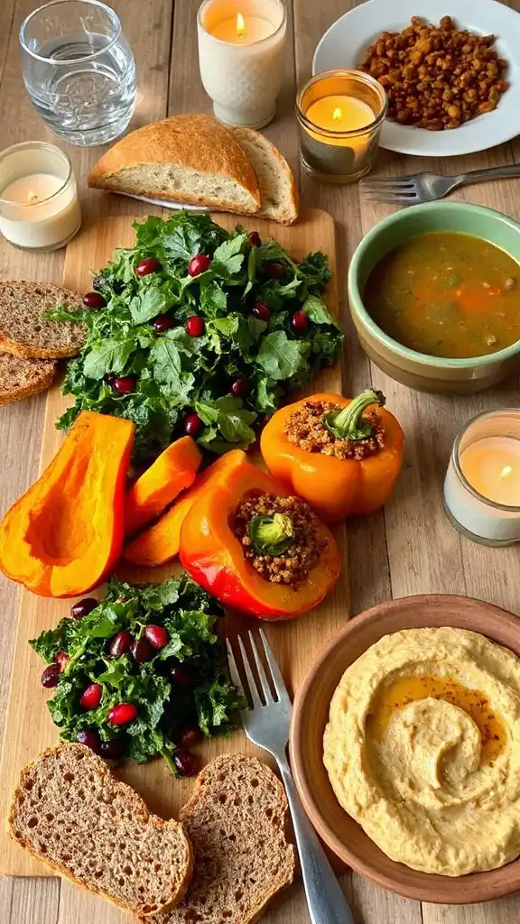 high fiber autumn meals