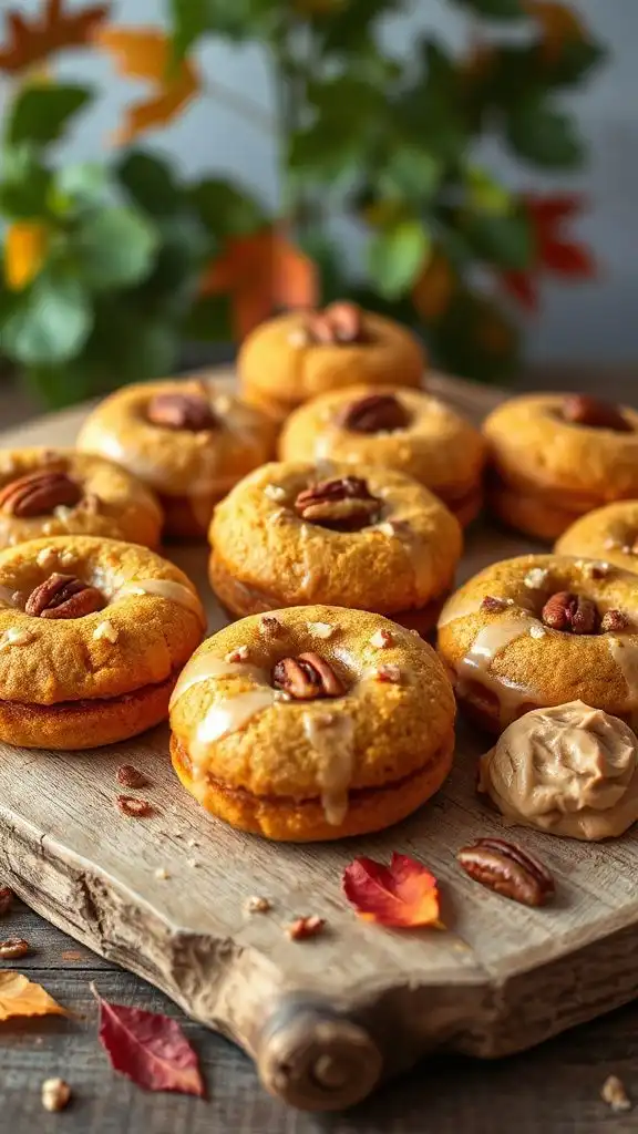 high protein pumpkin cookie donuts
