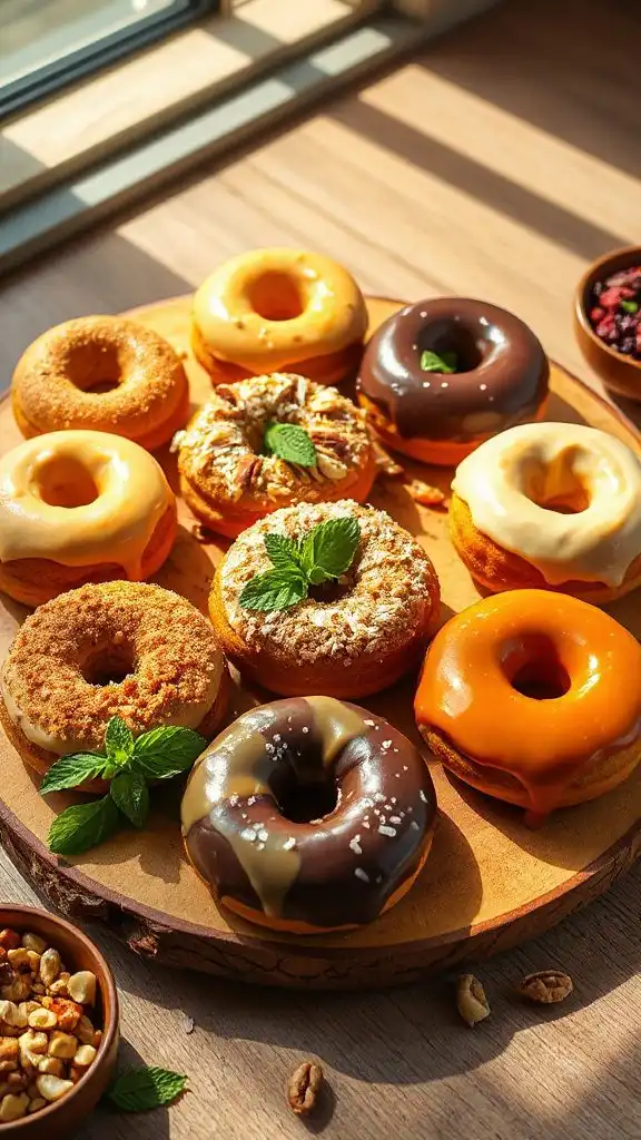 high protein pumpkin cookie donuts