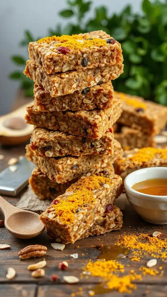 homemade turmeric honey granola homemade turmeric honey granola