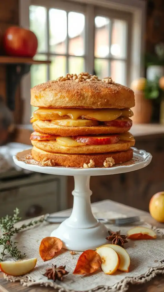 honey apple cinnamon cake