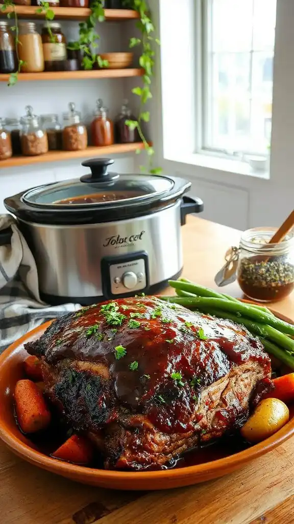 honey balsamic flavored pot roast