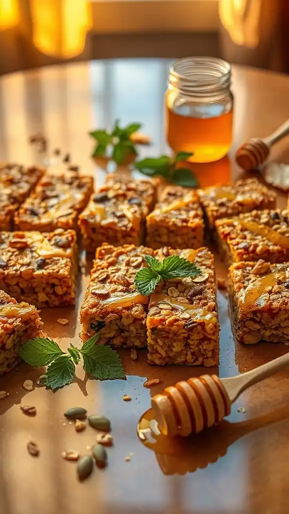 honey enhances granola bars honey enhances granola bars