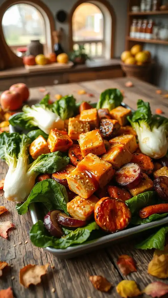 honey garlic tofu recipe