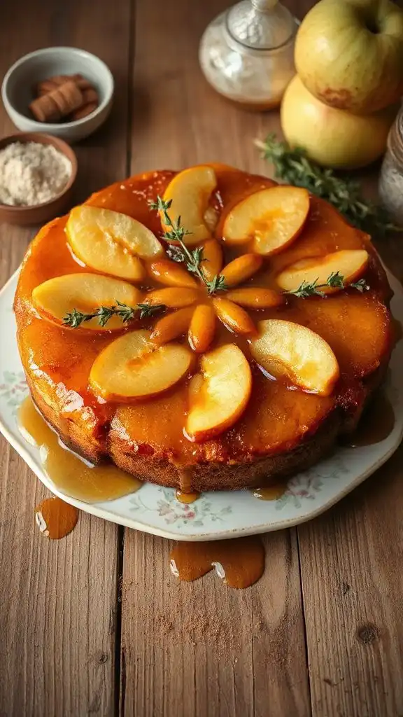 honey glazed apple cake recipe